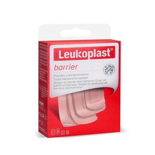 Leukoplast Barrier 22x72 mm (12 ad.), 22x38 mm (8 ad.), 38x63 mm (6 ad.), 38x38 mm (4 ad.)Y.B ürün görseli 1