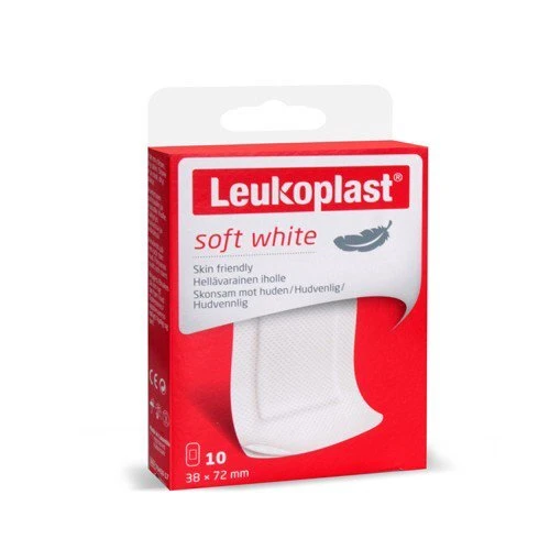 Leukoplast Soft White 38x72 mm 10 Adet Yara Bandı ürün görseli 1