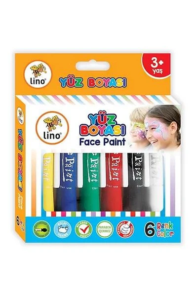 LINO YUZ BOYASI 6 IN 1 YIKANABILIR LN-902 ürün görseli 1