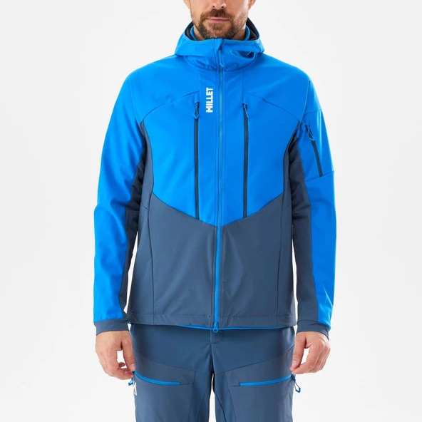 Millet  WHITE SOFTSHELL Erkek Ceket MIV9905 N3176 - Resim 3