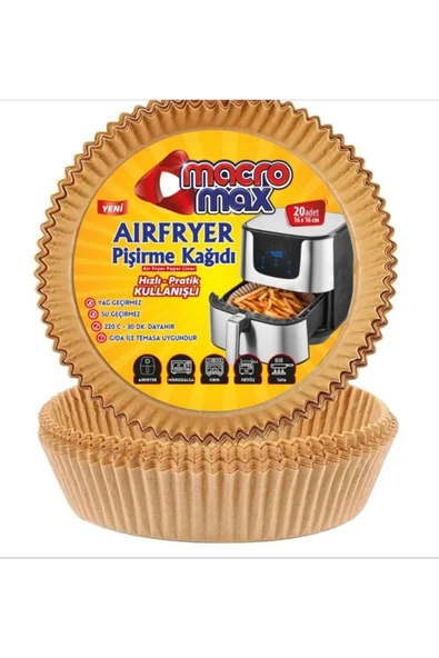 Airfryer Pişirme Kağıdı 20'li - Resim 2