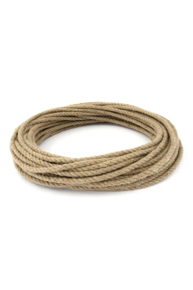 4 mm 120 metre Jüt Halat Kendir Urgan - Dekoratif Halat ürün görseli 1