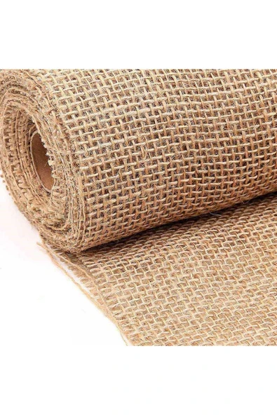 Jüt Kanaviçe 1 Metre - Hasır Çuval - Natural Jüt Kumaş - En 1 Metre Boy 1 Metre - 7 Ons Sıklığında ürün görseli 1