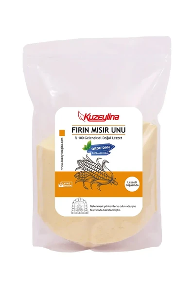 Fırınlanmış(KAVRULMUŞ) Mısır Unu 1 Kg ürün görseli 1