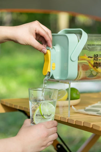 Pinmoo Prachic Sebil- Detoks, Kokteyl, Sunum 3.5 LT Yeşil ürün görseli 1