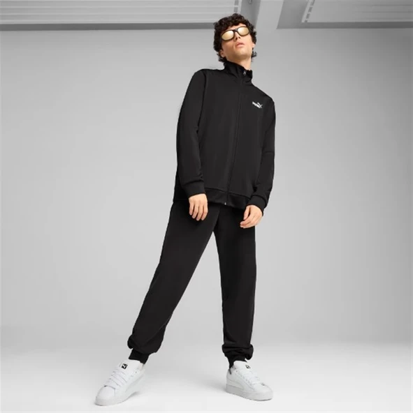 Puma ESS Poly Siyah Erkek Eşofman Takımı - 684847 01 ürün görseli 1