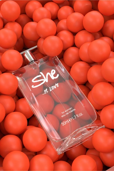 She Love Kadın Parfüm (EDT 50 ML) - Resim 3