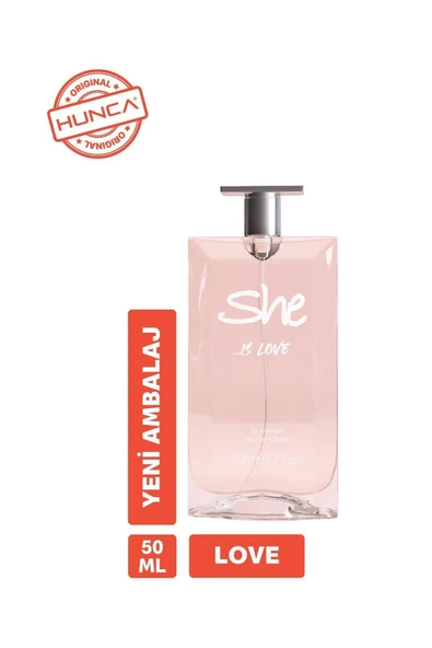 She Love Kadın Parfüm (EDT 50 ML) ürün görseli 1