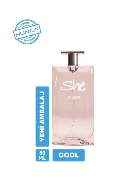 She Cool Kadın Parfümü Edt 50 ml - Resim 3