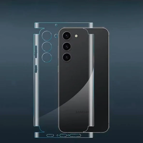 Samsung Galaxy S25 Plus Uyumlu 360 Derece Arka hidrojel Film Koruma Body Jelatin ürün görseli 1