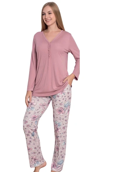 Limissi Desenli Malisa pijama Takımı - Resim 2