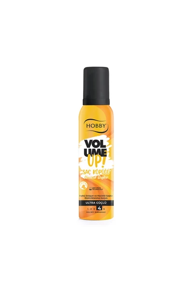 Hobby Volume Up Hacimli Saçlar Saç Köpüğü 150 Ml ürün görseli 1