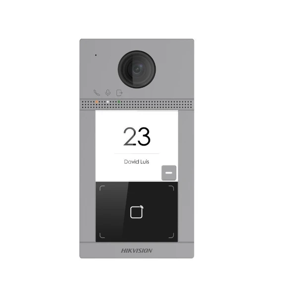 Hikvision DS-KV8113-WME1 Tekli IP İnterkom Zil Paneli ürün görseli 1