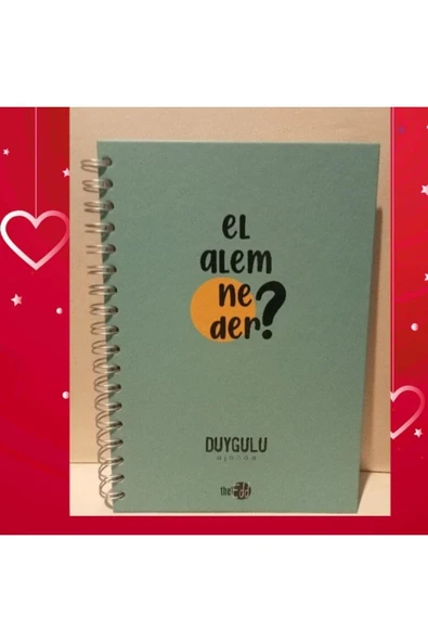 El Alem Ne Der Tasarımlı Konuşan Ajanda ürün görseli 1