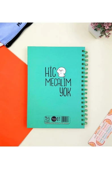 Hiç Mecaim Yok Tasarımlı Konuşan Ajanda - Resim 2