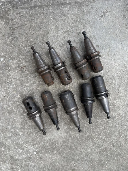 Cnc Makinesi BT Tip Takım Tutucu 9 Adet Lot 8 (Çıkma Parça) ürün görseli 1