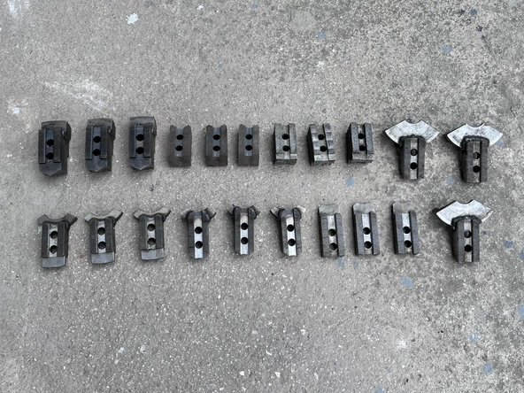 Cnc Makinesi Ayna Yumuşak Ayak 21 Adet (Çıkma Parça) ürün görseli 1