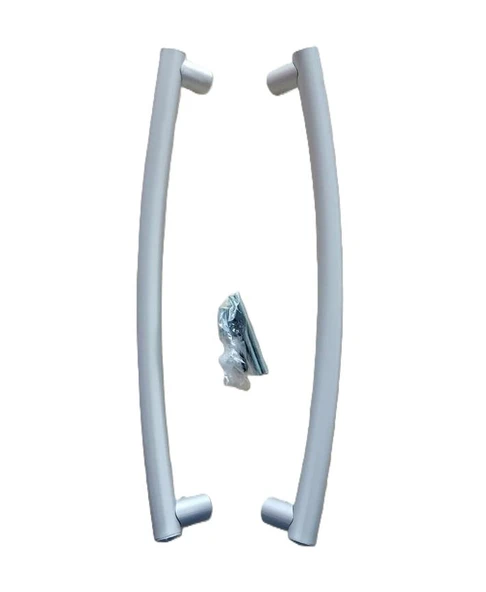 Alüminyum Yay Kol 500mm Mat Eloksal Gri ürün görseli 1