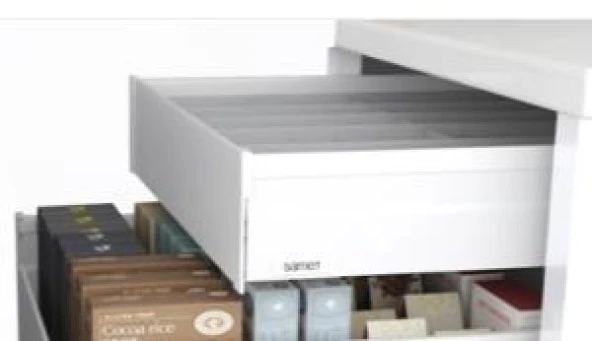 Samet Smart Flow Çekmece Rayı Bordürsüz 500mm - Resim 3