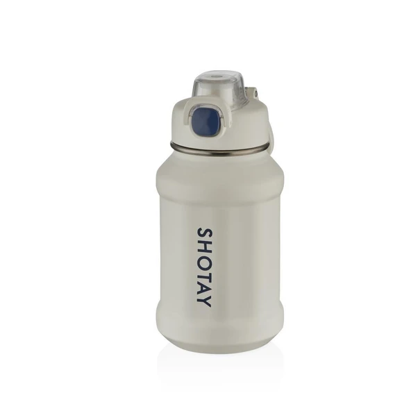 Shotay Çelik Termos Matara 720Ml Beyaz ürün görseli 1