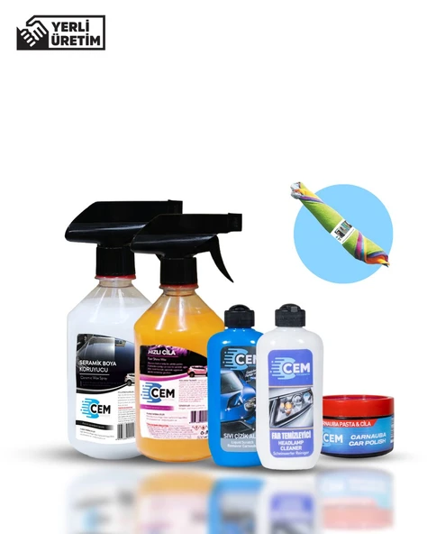 CEM CAR CARE Oto Boya Koruma&Parlaklık Dış Bakım Seti ürün görseli 1