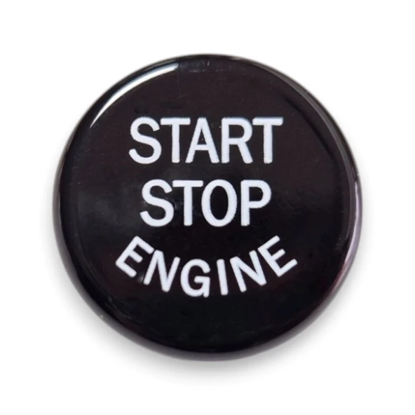BMW 5 Serisi F10 2010-2016 Start Stop Basma Düğmesinin Kapağı Siyah ürün görseli 1