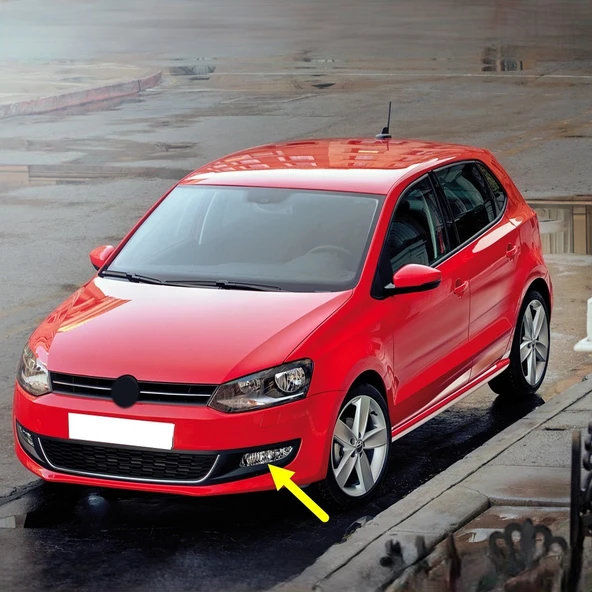 VW Polo 2010-2014 Sol Ön Sis Farı Lambası 6R0941061C ürün görseli 1