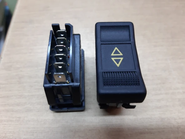 BİR ADET FİYATIDIR Renault 21 Manager Optima Concord Cam Düğmesi Anahtarı SAĞ Ön Orjinaldir Valeo markadır ürün görseli 1