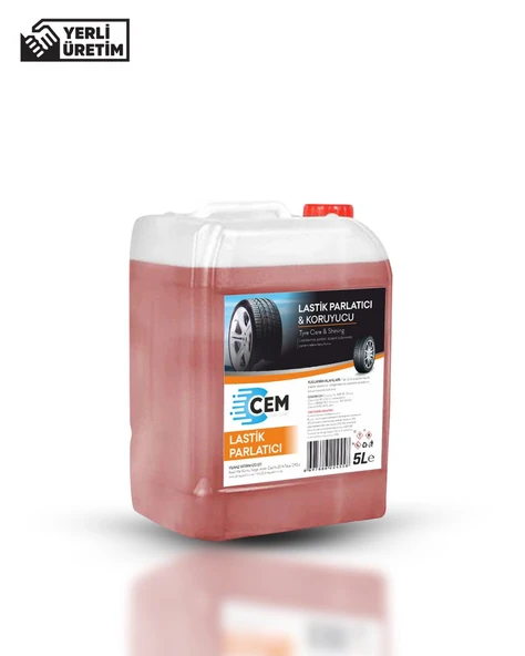 CEM CAR CARE Ultra Lastik Parlatıcı ve Koruyucu 5 KG ürün görseli 1
