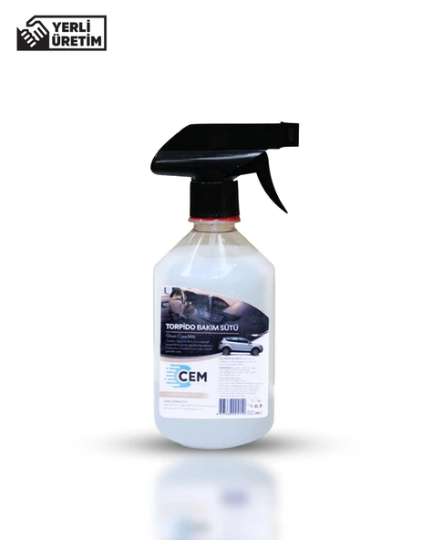 CEM CAR CARE Torpido Bakım Sütü ve Torpido Temizleyici Parlatıcı 500 ML ürün görseli 1