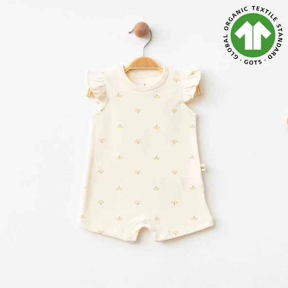 Eslenza Baby Şort Tulum 0044 Bej ürün görseli 1