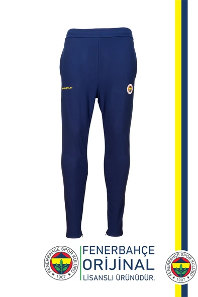 Fenerbahçe Orijinal Lisanslı Eşofman Altı Fermuarlı Paça ürün görseli 1