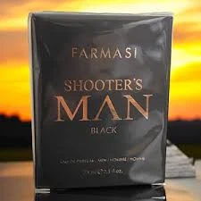 Farmasi SHOOTER'S MAN BLACK Edp Erkek Parfüm 75ml ürün görseli 1