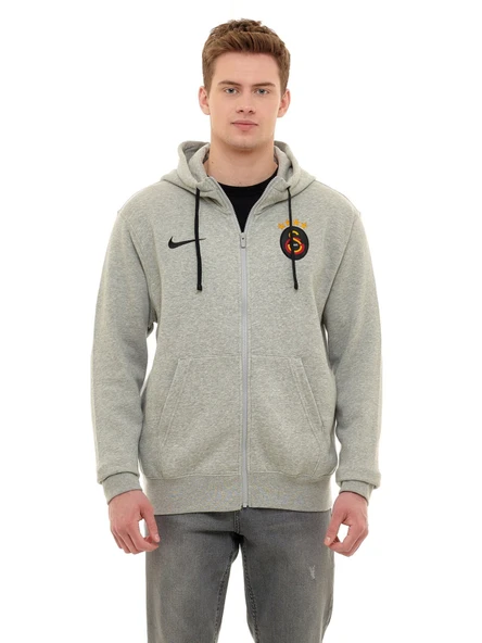 Galatasaray Orijinal Lisanslı Nike Fermuarlı Kapüşonlu Sweat ürün görseli 1