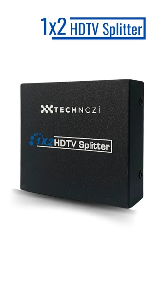 Technozi 2 Port Hdmi Çoklayıcı Splitter Switch Çoğaltıcı Çoklu Ekran ürün görseli 1