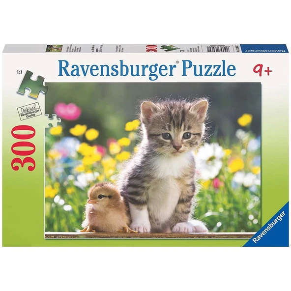Ravensburger 300 XXL Parçalı Sevimli Arkadaşlar Yapboz Puzzle Ravensburger 9 Yaş ve Üzeri Çocuk Yapbozları ürün görseli 1
