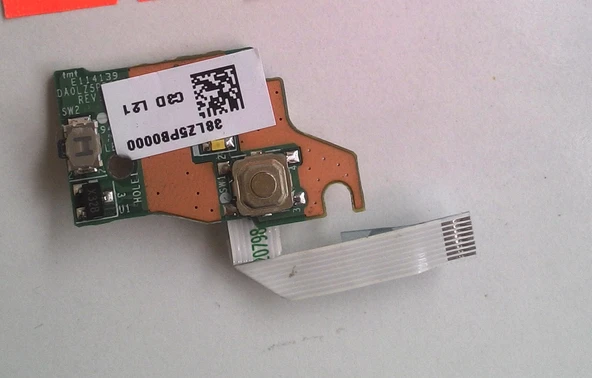 (Orjinal) Lenovo ideapad U330 Touch Power Butonu + flex kablosu (teşhir ürün) ürün görseli 1