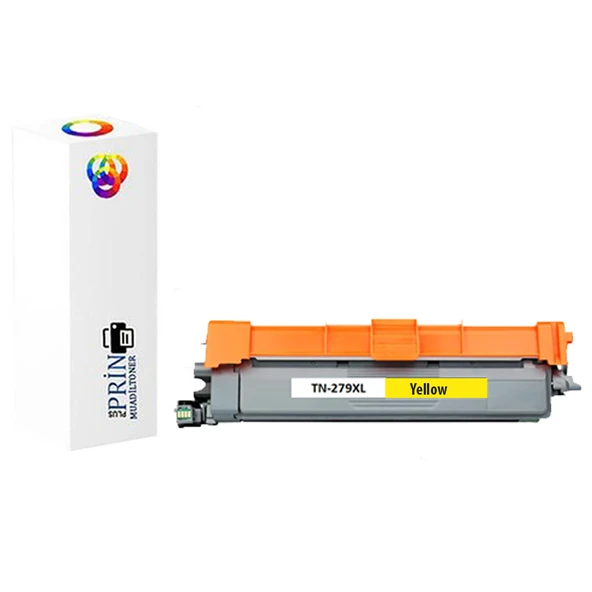 Brother TN-279XL /Brother DCP-3528 Yüksek Kapasiteli Muadil Toner Sarı ürün görseli 1