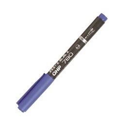 Hi-Text Asetat Kalemi M Mavi - 3 adet ürün görseli 1
