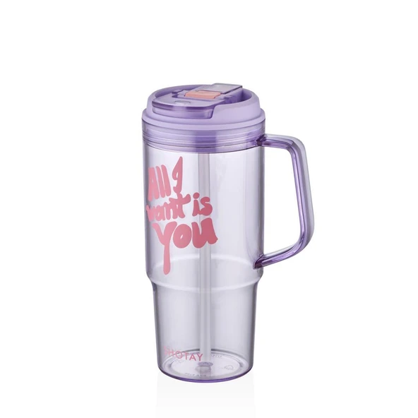 Shotay Mug Bardak 950Ml Mor ürün görseli 1