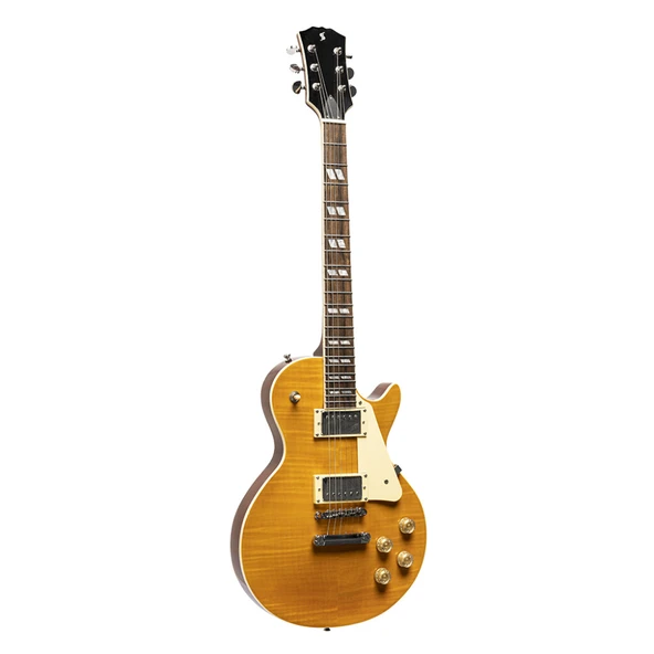 STAGG LES PAUL ELEKTRO GİTAR SEL-DLX HONEY ürün görseli 1