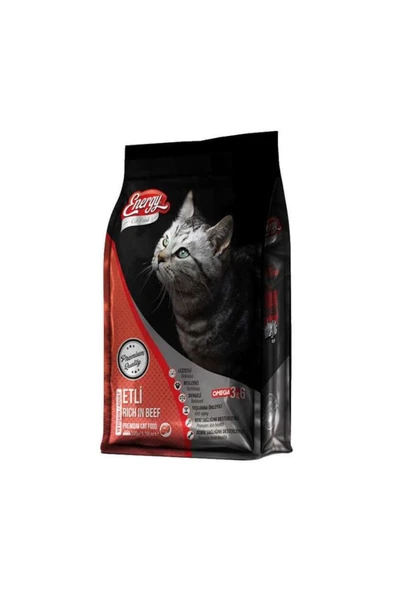 Cat Food Energy® Sığır Etli Yetişkin Kedi Maması-500 Gram ürün görseli 1