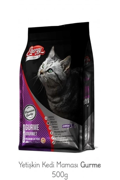 ENERGY Gurme Yetişkin Kedi Maması 500 gr ürün görseli 1
