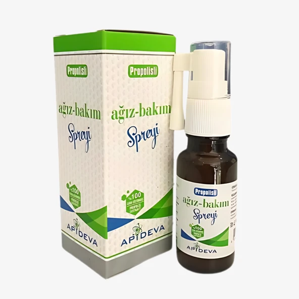 PROPOLİSLİ AĞIZ BAKIM SPREYİ APİDEVA ürün görseli 1