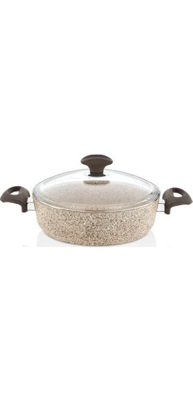 Falez Creamy Granit 26 cm Karnıyarık Tenceresi - CRE 3008 ürün görseli 1