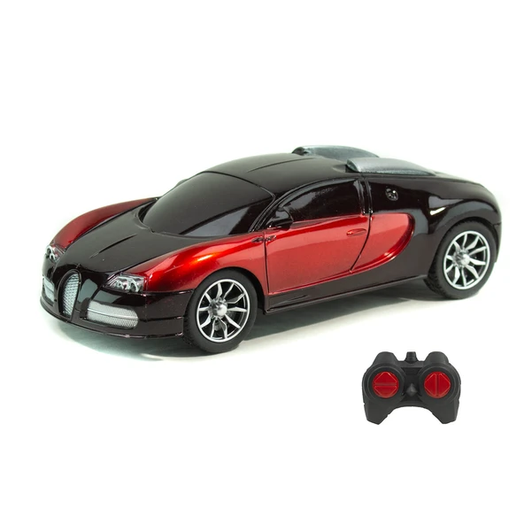 1:22 Ölçek Uzaktan Kumandalı Bugatti Veyron Ful Fonksiyon Kırmızı ürün görseli 1