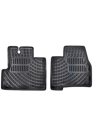 Citroen Jumper 2006 sonrası 3D Siyah Kokusuz Havuzulu Paspas Takımı ürün görseli 1