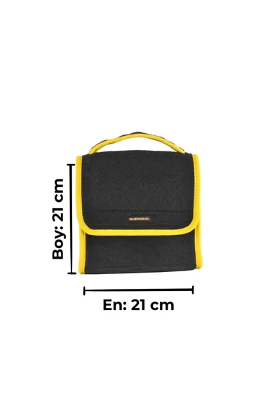 Mini Araç Bagaj Çantası Araba Bagaj Organizer Bagaj Düzenleyici Çanta Oto Bagaj Düzenleyici Sarı ürün görseli 1