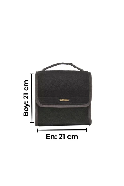 Mini Araç Bagaj Çantası Araba Bagaj Organizer Bagaj Düzenleyici Çanta Oto Bagaj Düzenleyici Gri ürün görseli 1