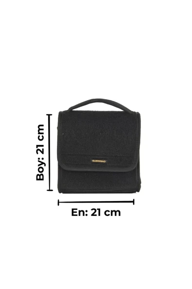 Mini Araç Bagaj Çantası Araba Bagaj Organizer Bagaj Düzenleyici Çanta Oto Bagaj Düzenleyici Siyah ürün görseli 1